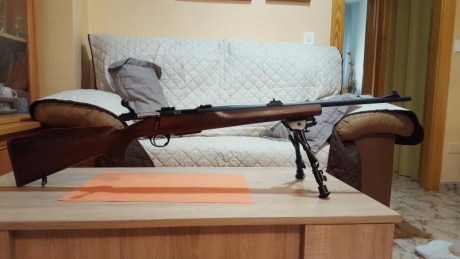 Vendo rifle sabatti Rober 222 de septiembre del año pasado en 650 euros. Cualquier información contacten 01