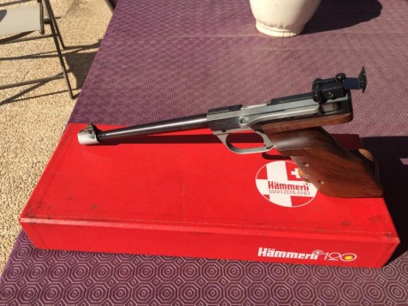 Hola muy buenos días “ foro “
Pongo a la venta HAMERLI T120Pistola Libre.
Según se ve en las fotos está 02