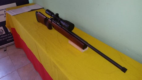 Un señor del club me pide que ponga a la venta una walter lo UIT special del 0.22 por no usar va estupenda 11