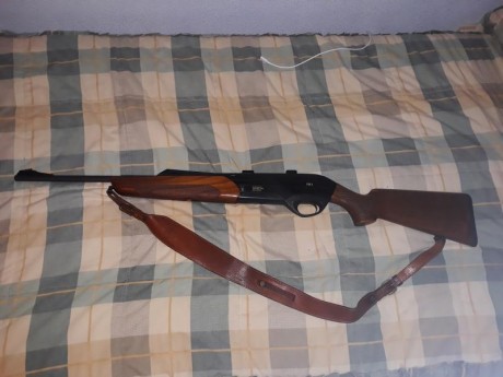 Buenos días. Vendo un rifle semiautomatico Merkel Sr1 7mm en excelente estado, con muy poco uso y sin 02
