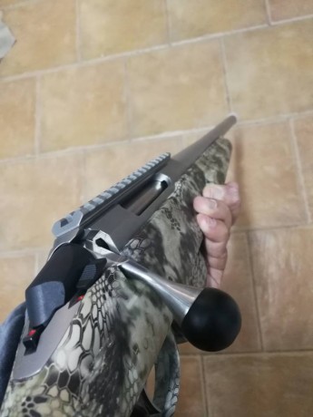 Vendo o cambio rifle Tikka T3 Super Varmint, en acero inox, con rail superior Weaver, cargador de 5 cartuchos 02