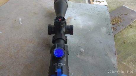 Se vende visor Discovery en perfectas condiciones y muy poco uso. 6-24x50. 120€ con envío incluido. 02