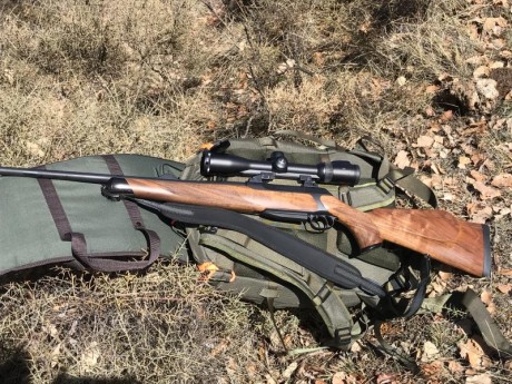 Vendo rifle Sauer 202 New Classic en 8x68 con bases Apel y 2 cargadores. El rifle tiene 5 meses de antigüedad, 00