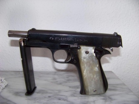 Por fin llegó la nueva criatura de la familia...aqui os presento a mi nueva arma corta,  s  ta  r 
Agradezco 20
