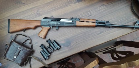 Buenos dias
Cambio mi M76 yugoslavo. El arma se encuentra en muy buen estado, ha disparado muy poco. Es 00