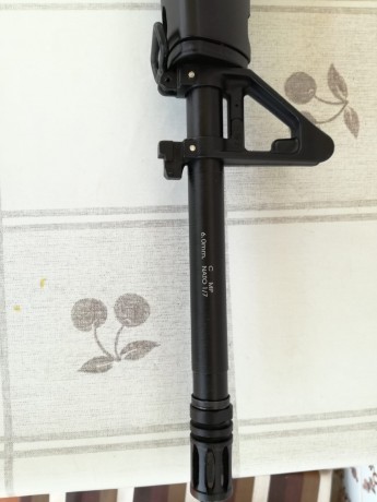 Hola, vendo fusil de Airsoft M16, metálico, semi y automático, muy buen estado, sólo probado en casa, 20