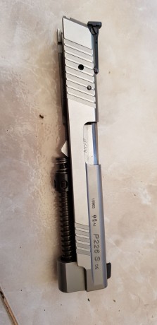 Vendo mi XFIVE de open + corredera y cañón del 40, con dos cargadores de 25, cargadores del 40, dos cañones 40