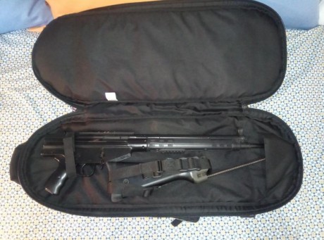 Vendo mochila de porte discreto, para armas largas, marca 5.11 Covert M-4. Es material de muy buena calidad 01