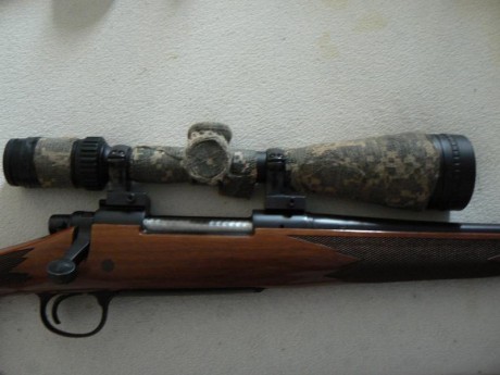 Buenas tardes.

Vendo rifle remington 700 bdl con visor Burris Fullfield E1 6,5x-20x-50mm.

Calibre 30-06

Muy 01