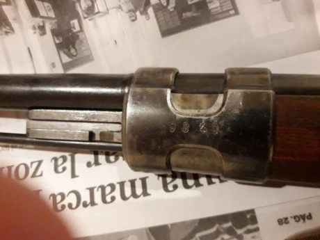 Rifle máuser k98 243 de 1938 en muy buen estado y con todas las piezas originales y con  el mismo número 00
