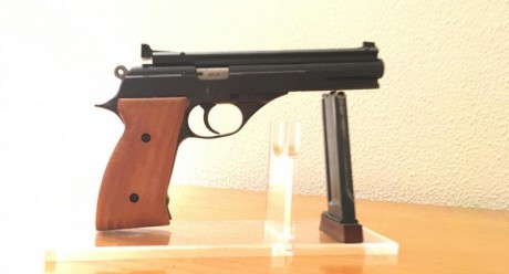 Vendo pistola  Astra TS 22 . 
Buen estado, buen precio y buen agrupamiento
Precio en la diana: 250 euros


 01