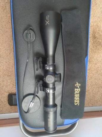 Vendo visor burri x four 3. 12x56 con reticula iluminada, trantamiento multicapa, buen estado, solo marcas 01
