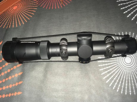 Se vende visor Delta Titanium 1-5,8X24 retícula iluminada, como nuevo. No se ha utilizado nunca. Pido 00