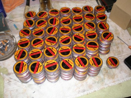 Esto rebuscando han aparecido mas latillas de balines gamo de 250 unidades, estos pone mach
no se si son 02