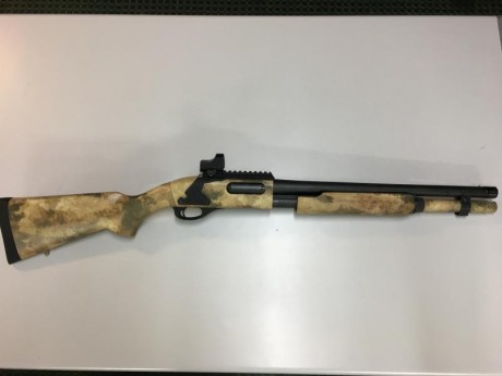 Por no usar, vendo escopeta Remington 870 Express Magnum customizada.
Sin apenas uso, custmizada con Water-transfer 02