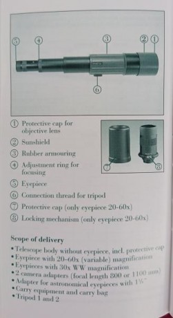 Vendo Catalejo o telescopio Swarovski CT 85 con ocular 20/60 , para rececho observación de aves fotografía 10