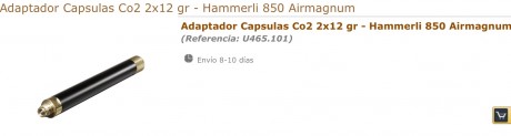 A ver si me podeis ayudar. Necesito un cilindro para introducir 2 botellines de 12 grs , y q sustituiria 00