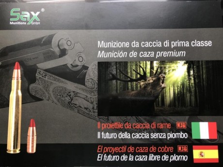 Homa a todos estoy interesado en est municion la sax concretamente la kjg sr en calibre 8x68s y me gustaria 160