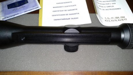 VENDIDO CERRAR GRACIAS
Visor Kahles Helia 1,5-6x42 L (acabado aluminio) de carril,retícula 4a con 25 mts 12