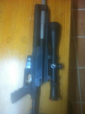 se vende rifle Unique RS1 calibre 308 y visor Deon March X 8-80x56, con bipode, funda AiM,dos culatas, 00