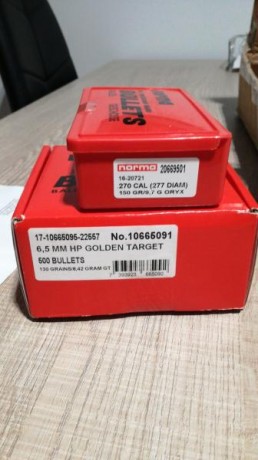 Vendo puntas que no las termina de tirar bien mi rifle.
Son del 6,5mm 130gr Norma Golden Target.
450unidades
170€ 01