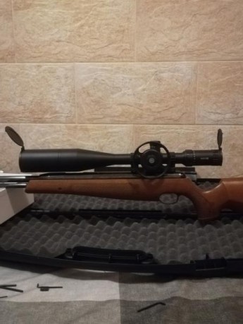 Carabina air arms tx200 mk3 beach con visor Hawke 8-32x56 nuevo con 3 meses tanto la carabina como el 02