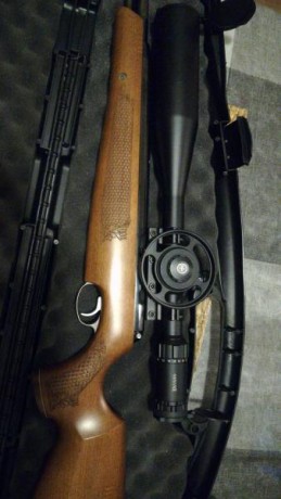 Carabina air arms tx200 mk3 beach con visor Hawke 8-32x56 nuevo con 3 meses tanto la carabina como el 00