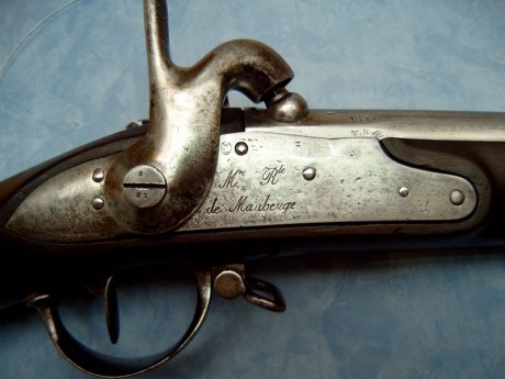  Mosquete 1822T y 1822T bis. 

Originalmente, el modelo 1822 era de chispa, ánima lisa y calibre 69. Es 161
