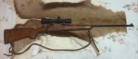 vendo Santa Barbara 7RM, con monturas Leupold y visor UTG leapers 1.1-4x24 reticula iluminada rojo y verde
600e 00