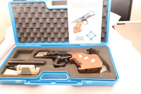 Vendo pistola Match Guns MG1e, para competir a 10 m, en perfecto estado de conservación como se puede 00