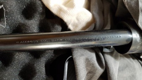 Hola compañeros, el caso es que me regalaron un revolver COLT ORIGINAL AVANCARGA GUIADO EN AE calibre 151