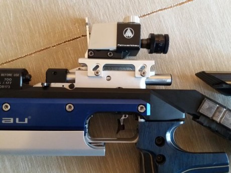Vendo carabina Feinwerkbau P 700 en perfecto estado de funcionamiento y de mantenimiento la adquiri a 52