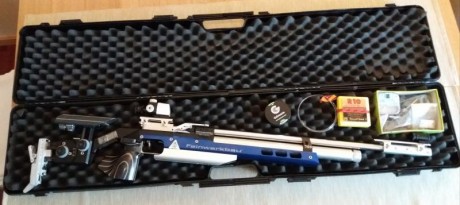 Vendo carabina Feinwerkbau P 700 en perfecto estado de funcionamiento y de mantenimiento la adquiri a 62