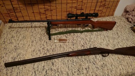  Se vende esta carabina de cerrojo del .22 Magnum con cargador extraible de 5 balas. Se la compre al primer 01