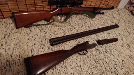  Se vende esta carabina de cerrojo del .22 Magnum con cargador extraible de 5 balas. Se la compre al primer 31