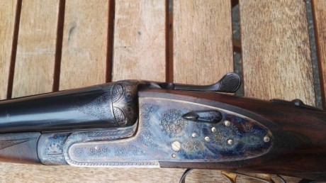 Buenas. Hace poco cayo en mis manos esta escopeta. Es una Arrieta y Cia con la inscripcion en un cañon 02