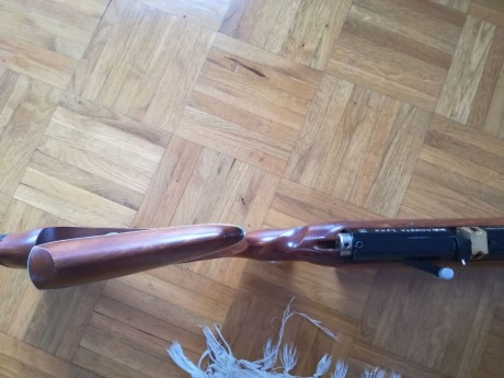 Carabina cometa lynx 4.5mm totalmente customizada 
Culata tallada a medida para las manos y preparada 01