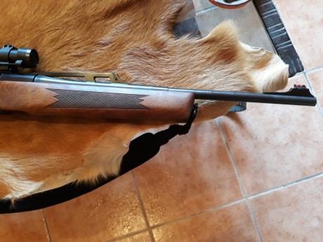  Buenas tardes

Un amigo me pide que le anuncie este rifle:

HK modelo SLB Light calibre 9,3x62. Rifle 11