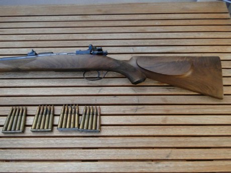 Pongo en venta una carabina Máuser Polaca Modelo K98, fabricada en Varsovia en 1930 y vendida al ejercito 00