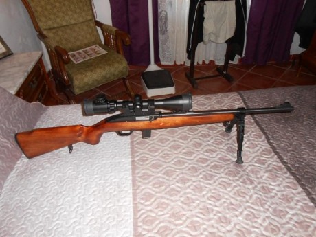 Hola cambio carabina 22 lr nueva por escopeta superpuesta  Franchis Alcione que este en buen estado, la 00