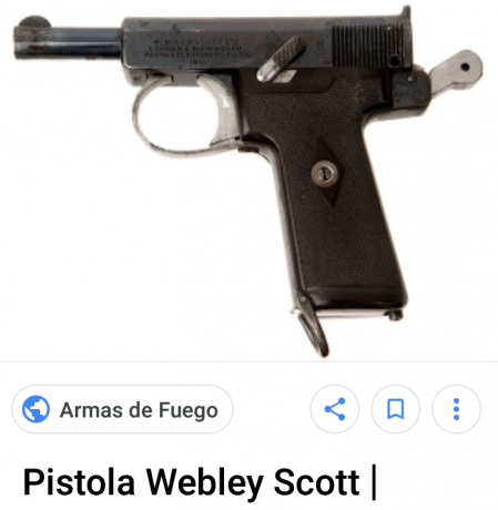 Para pistola wenbley scoot del 7.65 00