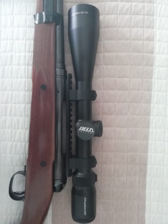   Buenas tardes

Mi hermano vende este visor:

Delta Titanium 2,5-15x50 HD

 Comprado nuevo en armería, 12