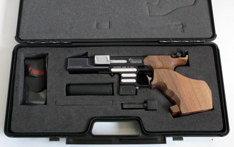Se vende pardini HP 32 en su estuche original, accesorios y 2 cargadores, el arma tiene algunas marcas 01