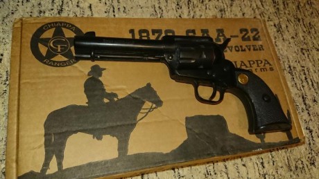 Vendo este precioso revolver Chiappa del Calibre 22 con tambor de 10 balas.
Soy su primer y unico dueño 00