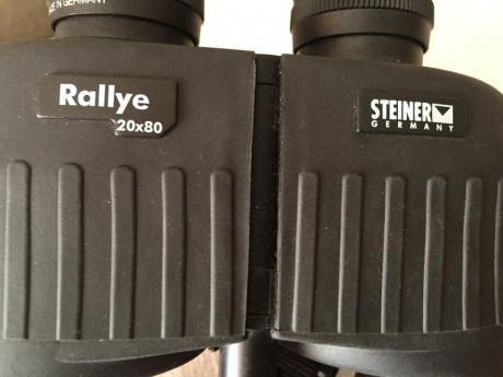 Se ofrece excelente prismatico STEINER 20X80 Raly, igual que nuevo, forrados de goma. 
Por  760€ portes 01