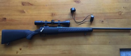Cambio mi Rifle Thompson Center Venture calibre 338 WIN , de polimero con o sin visor Bushnell Elite 3200 01