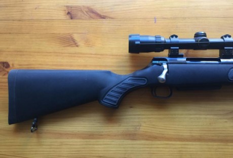 Cambio mi Rifle Thompson Center Venture calibre 338 WIN , de polimero con o sin visor Bushnell Elite 3200 00