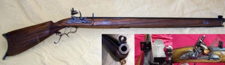 Vendo rifle de avancarga Schützen, fabricado de encargo por el armero Jesús Maria Araquistain de la empresa 60