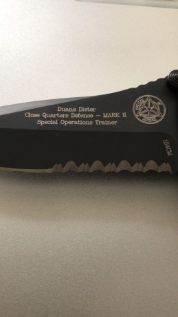 FANTÁSTICA NAVAJA Duane dieter MARK II
Marca	Master of Defense

artículo	MARKII

Tipo De Hoja	Plegado
Longitud 11