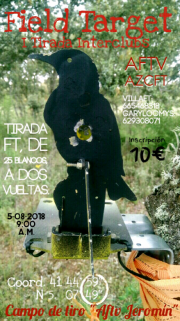 Muy buenas compañeros, desde la Asociación de Field Target Vallisoletana (AFTV) os invitamos a participar 10